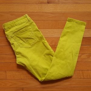 Aeropostale Lola Jegging Green Girls Size 7/8 Reg